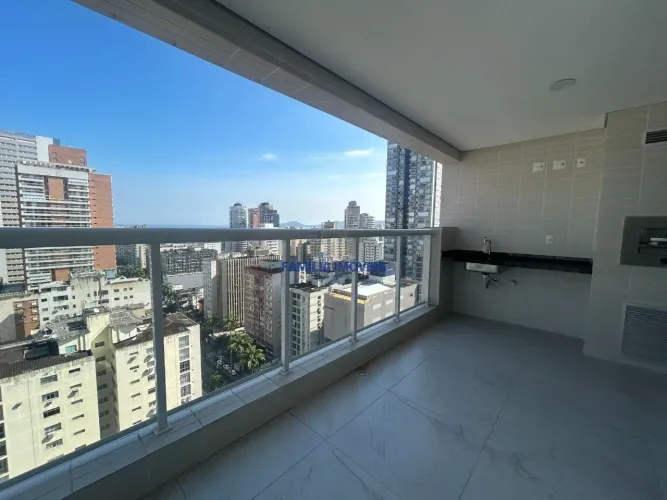 Apartamento alugar ou vender 2 quartos Castell Di Indaiá Santos SP