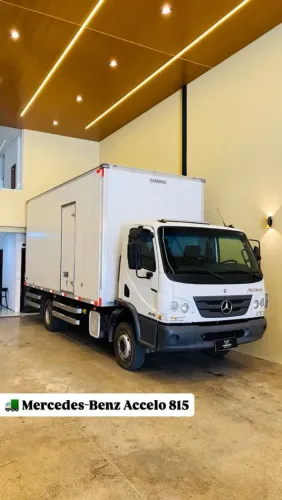 Caminhão baú , MERCEDES-BENZ /Accelo 815 , 2021