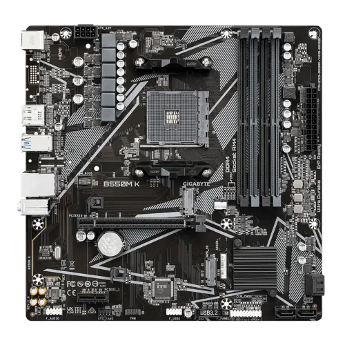 Placa mãe B550M K Gigabyte (NF/GARANTIA)