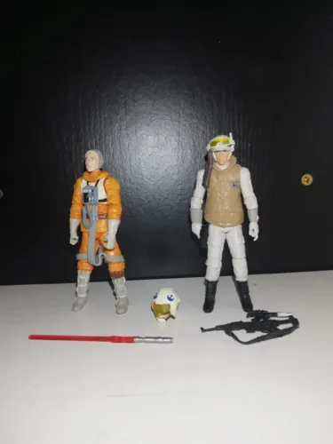 Dak Ralter e Soldado (Trooper) Rebelde de Hoth - Star Wars Vintage Collection 10cm 3.75