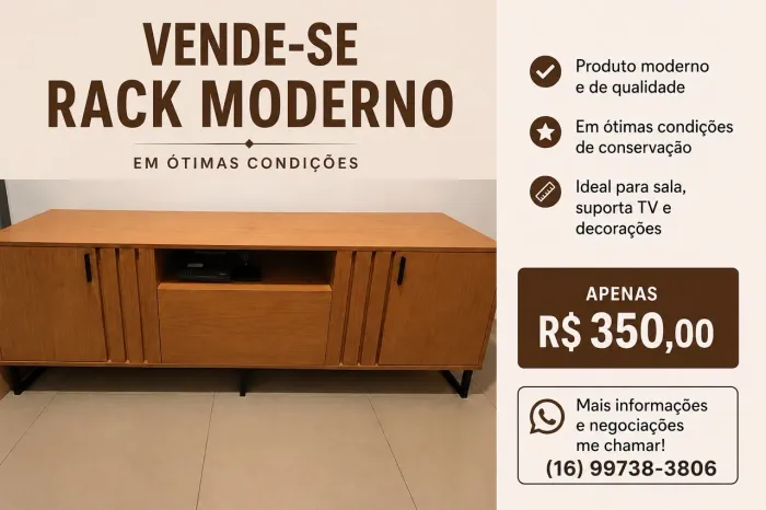 Vendo rack moderno
