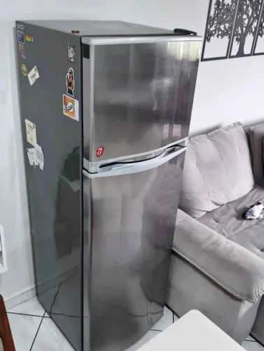 Geladeira Consul duplex inox Frost Fre funcionando perfeitamente vendo entrego