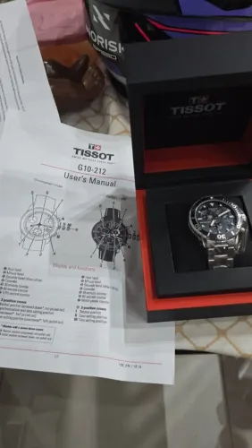 TISSOT SEASTAR 1000 Chronograph Black Dial/Black bezel  T120.417.11.051.00
