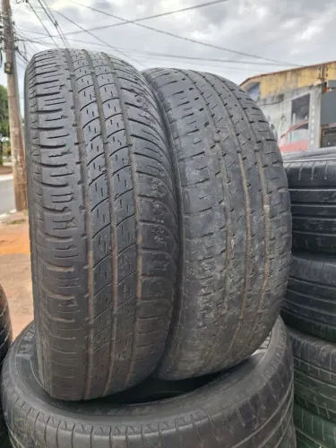 02 pneus aro 15 175/65/15 usados