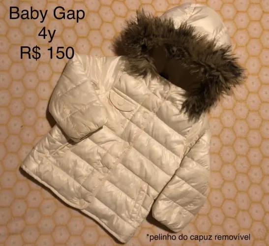 Casaco BABY GAP feminino 4 anos