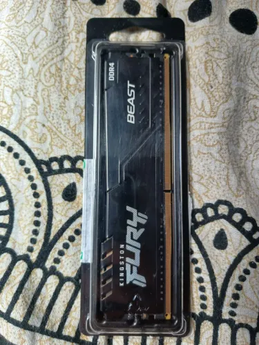 Memória Ram Kingston DDR4 32GB, 3200MHZ, CL16. Modelo: KF432C16BB/32.