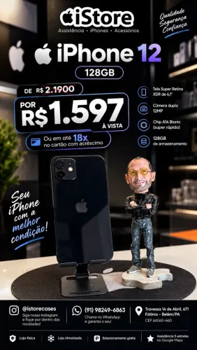 iPhone 12 128GB PRETO