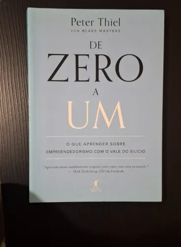 De zero a um - Pether thiel