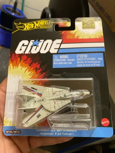 Hot wheels premium G.I.JOE combat jet skystriker 