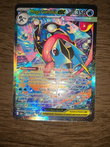 carta pokémon Mega greninja ex (116/086)