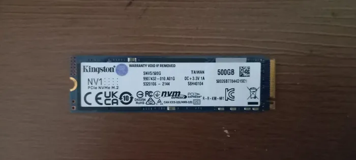 SSD NVMe Kingston NV1 500GB M.2 PCIe ? Super Rápido