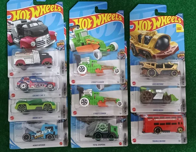 Hotwheels (kit com 10 unidades)