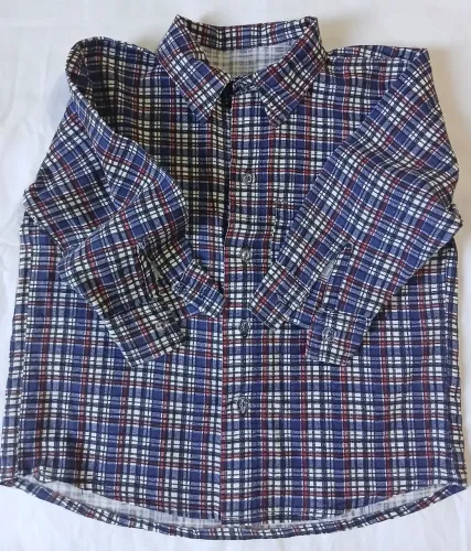 Blusa Xadrez Infantil
