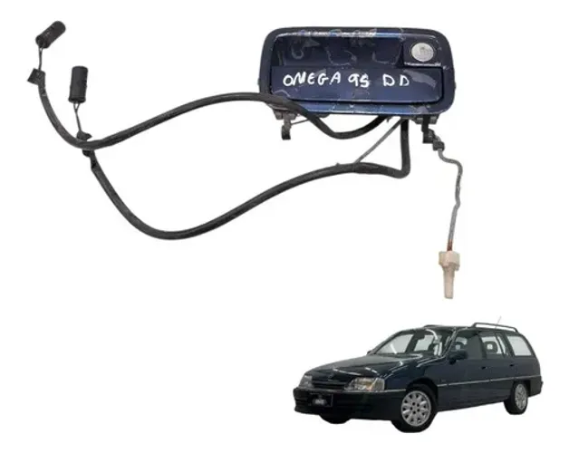 Maçaneta Externa Dianteira Direita Gm Omega Suprema 1995 Azul Dianteira