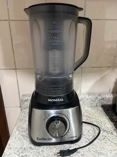 Base do Liquidificador turbo inox L-1100W Mondial