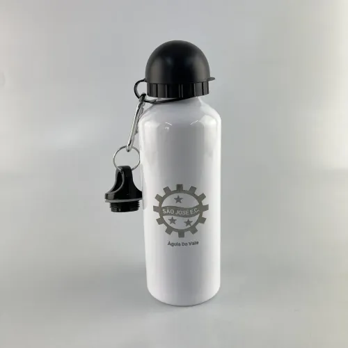 Garrafa Alumínio Branca 500ml (São José E.C.)