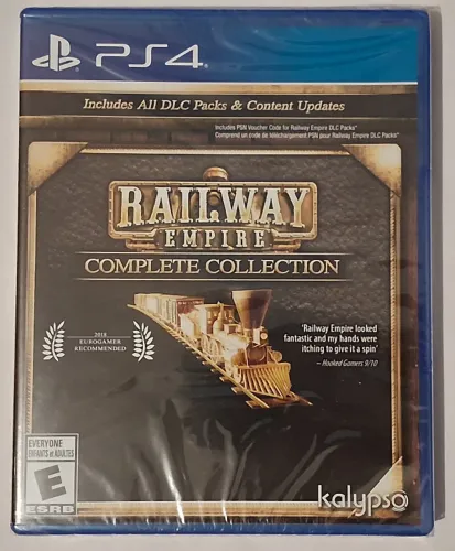 Jogo Railway Empire Complete Collection Americano Lacrado PS4 Playstation 4
