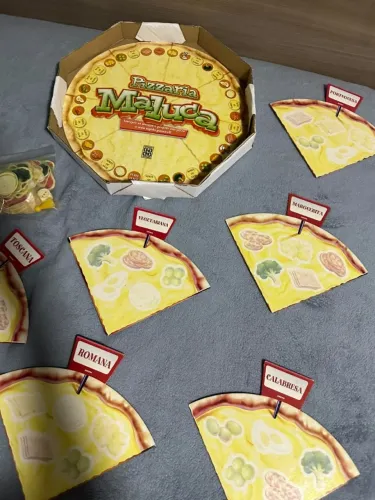 Jogo de Tabuleiro Pizzaria Maluda