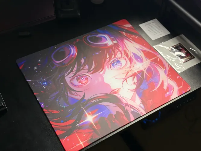 Mousepad Atk Crinsom glasspad