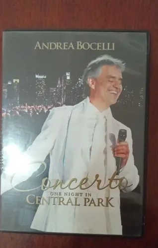 DVD Andrea Bocelli Concerto One Night in Central Park