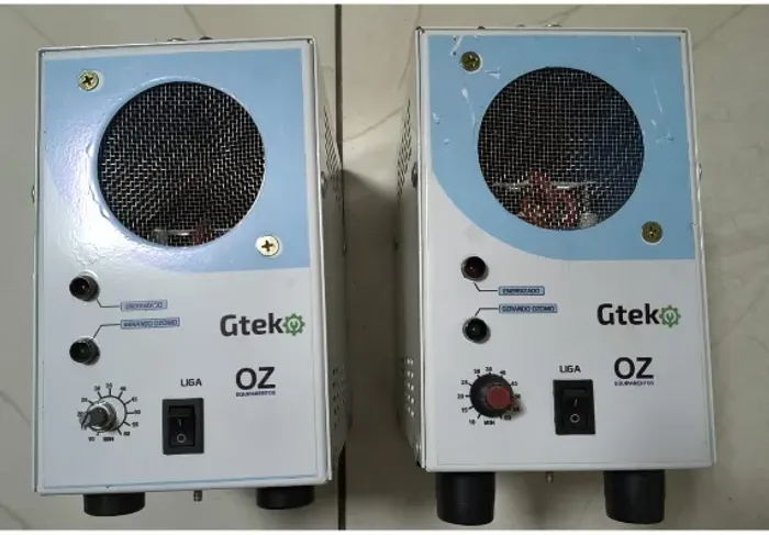 Gerador De Ozônio 10g/h Gtek Purific Ambientes E Automóveis