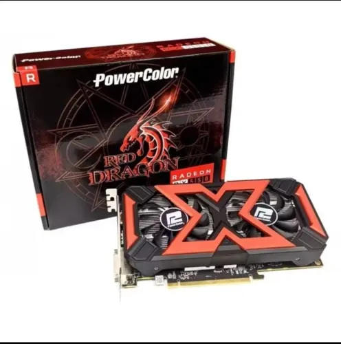 RX550 ddr5 4gb de vram Power color