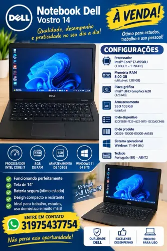 Notebook semi-novo