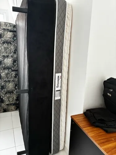 Cama box casal sem baú