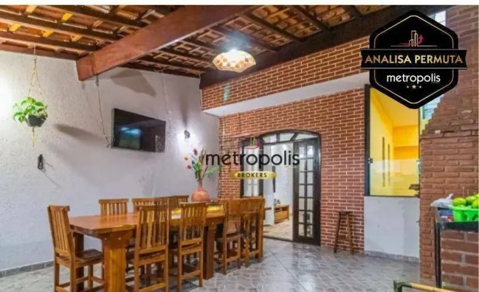 Sobrado com 3 dormitórios à venda, 200 m² por R$ 750.000,00 - Jardim Irene - Santo André/S