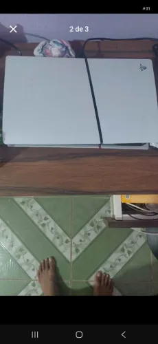Ps5 com leitor mídia física e com dois controles