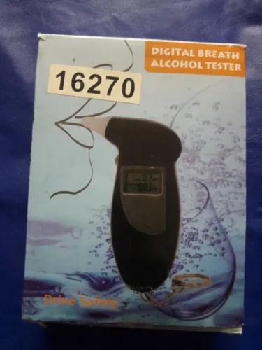 Bafômetro Teste Álcool Digital 