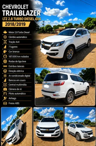 Chevrolet Trailblazer LTZ 2.8 Ctdi Diesel Aut. 2019