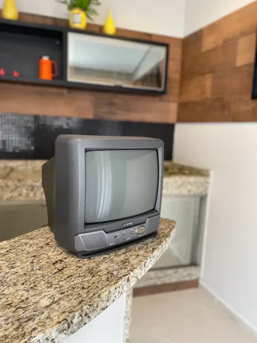 TV antiga 14? para decoração Tubo