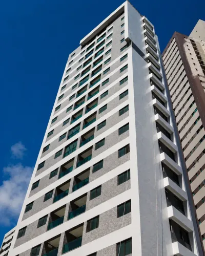 Apartamento no Rosarinho com: 84m², 3 quartos (1 suíte), varanda, andar alto e com 2 vagas