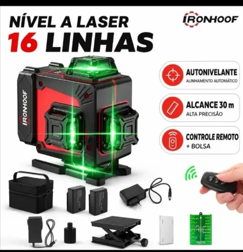 Vende se nível a lazer 16 linhas uzado somente 1 vez... $180.00