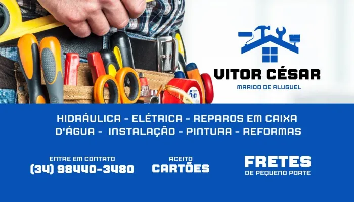 Marido de Aluguel em Uberlândia | Elétrica, Hidráulica, Montagem e Reparos