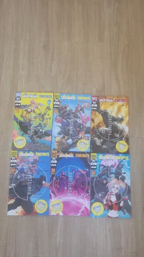 Batman e Fortnite coleção completa