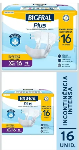 Fralda geriatrica BigFral