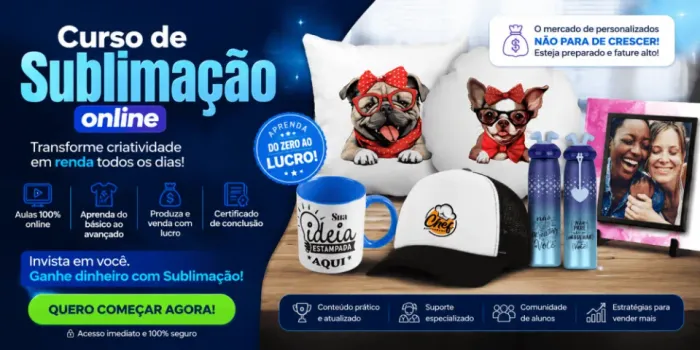 Curso de Sublimação Online