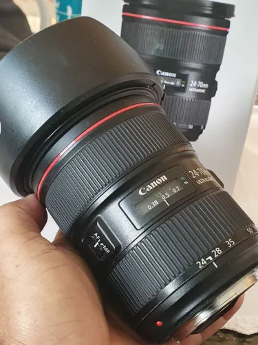 Lente canon EF 24-70 2.8 Lii