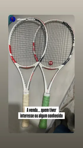 Raquete de tênis babolat pure strike 98