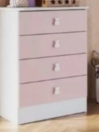 Vendo 1 jogo de quarto completo bebê de menina rose