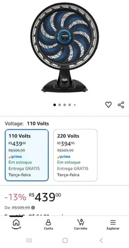 Ventilador Arno 