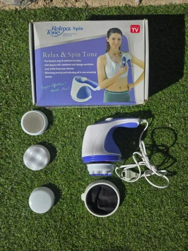 Massageador corporal orbital da marca Relax & Spin Tone