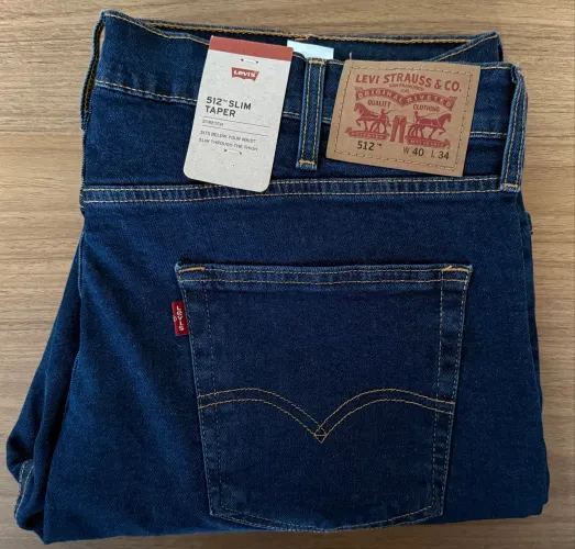 Calça Jeans Levi's - Modelo 512 - W40L34