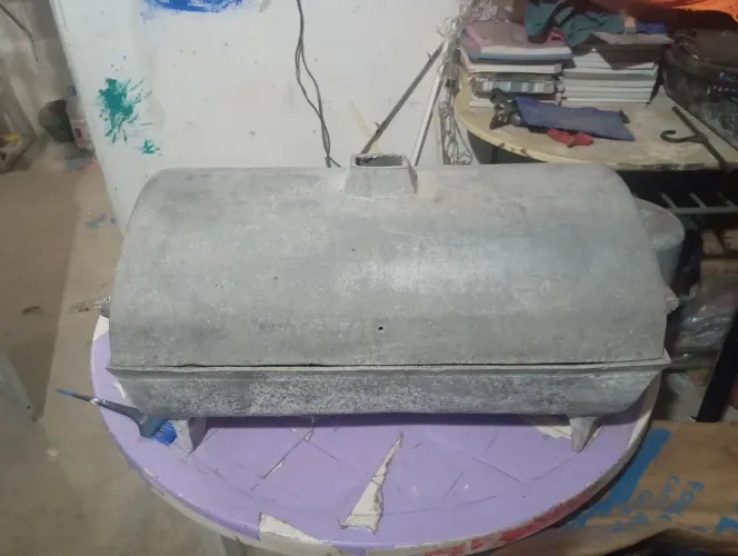 Churrasqueira de alumínio