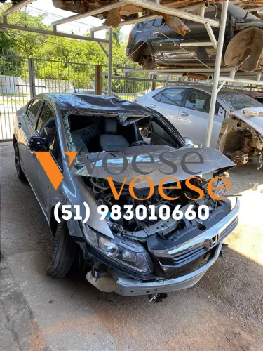 Sucata Honda Civic 2.0 2014 automatico retirada de peças
