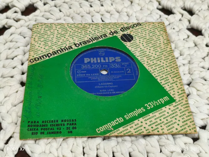Disco de Vinil Compacto Philips 