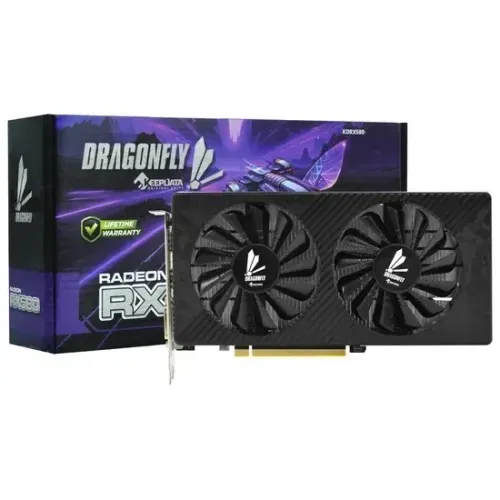 Placa de Vídeo Keepdata DragonFly Radeon RX580 16GB GDDR5 PCI-Express - Lacrada na caixa!