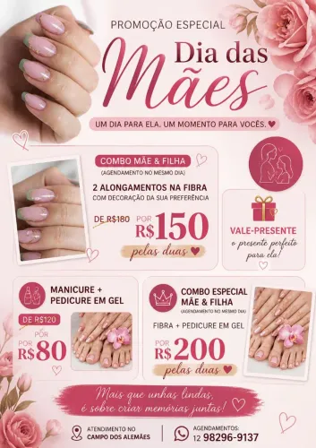 Presente e autocuidado para o dia das mães 